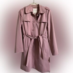 kate spade Pink Trench Coat